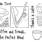 MFT Clear Stamps - Hot Stuff