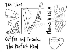 MFT Clear Stamps - Hot Stuff