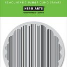 Hero Arts Clings - Striped Circle