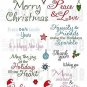 Our Craft Lounge Clear - Merry Wishes