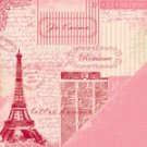 Making Memories 12x12 Paper - Eiffel Tower