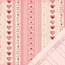 Making Memories 12x12 Paper - Pattern Stripe
