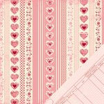 Making Memories 12x12 Paper - Pattern Stripe