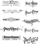Tim Holtz Collection - Postcard