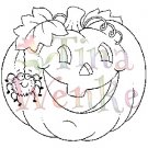 Stampavie - Tina Wenke - Halloween Pumpkin w/Spider