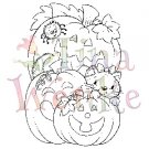 Stampavie - Tina Wenke - Kitten w/Pumpkins