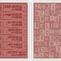 Tim Holtz Texture Fades -  Dec Calendar & Holiday Words
