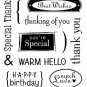 Hero Arts Clear Design - Messages