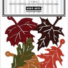 Hero Arts - Felt Leaves - 12 ct