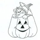 Great Impressions - Kitty in Jack O'Lantern