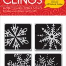 Hero Arts Clings - Four Framed Snowflakes