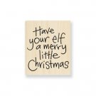 Stampendous - Merry Elf Wish