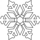 Outlines - Snowflake Topper