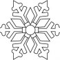 Outlines - Snowflake Topper