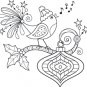 Outlines - Caroling Bird