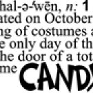 Impression-Obsession - Halloween Definition