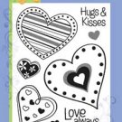 Hero Arts Clear Design- Hugs & Kisses