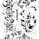 Our Craft Lounge Cling - Vintage Swirls