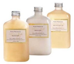Wholesale Vanilla Milk Bath Set