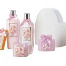 Wholesale Purple Rose Scented Bath Set