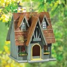 Thatch Roof Chimney Birdhouse
