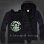 Unisex* Luminous* Glowing* Starbucks* Sweater* Fleece* Jacket* Xmas* Christmas* gift* Winter* Black