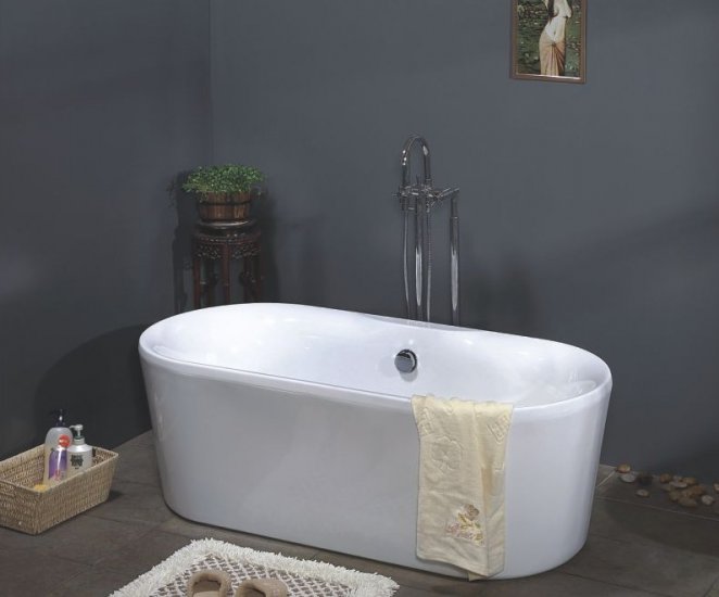 Aries Modern Freestanding Bathtub & Faucet cheap bathtubs bath tubs