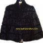 8167-Black Mink Fur Short Jacket