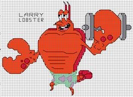 larry the lobster plush spongebob