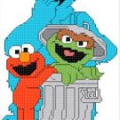 Elmo, Cookie and Oscar