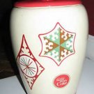 Coke Coca Cola Ceramic Cookie Jar 2007 Gift Set (A)