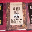 Edgar Box  DEATH IN THE FIFTH POSITION, DEATH LIKES IT HOT , DEATH BEFORE BEDTIME