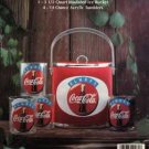 Coca-Cola Ice Bucket & 14oz. Tumbler Set