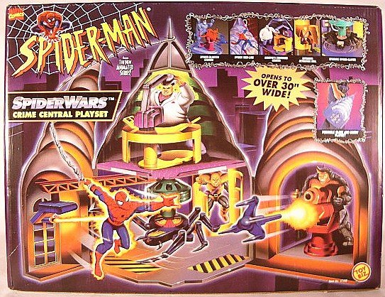 spiderman playset central crime animated marvel toys toy code appreciation thread diorama mib boxed quick