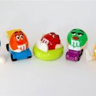 M&M candy dispensers All Colors full set of 5 ALL NEW IN BAGS
