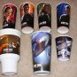 7 Burger King Star trek Promo cups NEW