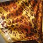 Glam LEOPARD Pattern Satiny Nightgown & Robe Set Plus Size 3X NEW