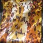 Glam LEOPARD Pattern Satiny Nightgown & Robe Set Plus Size 3X NEW