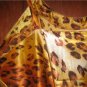 Glam LEOPARD Pattern Satiny Nightgown & Robe Set Plus Size 3X NEW