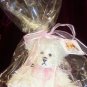 Dipped Scraggle Long Hair Teddy Bear, Baby Powder Girl