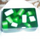 Hand Made Rectangle Shaped Chunky Soap, Green Color You Choose Scent