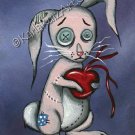 Bunny Love - Mini Art Print