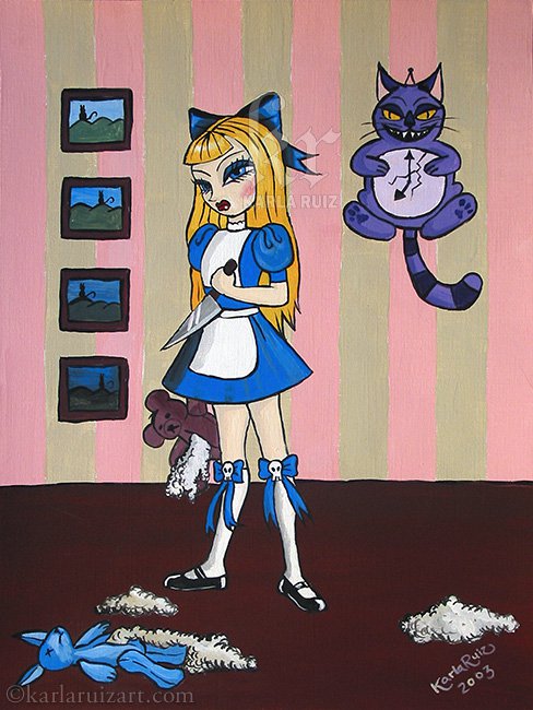 Adolescence of Alice - Art Print