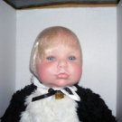 The Doll Maker MOO MOO MIKEY A PINT FULL OF MOO 20" Silicone Vinyl Doll NEW! LE#029/150