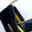 Wallet from black fur