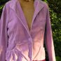 One of a kind recycled redesigned rose pink corduroy jacket size large