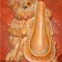 Vintage DOG Pipestand Pipe Holder Rest   TOBBACIANA Collectible