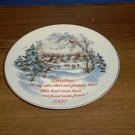 American Greetings Christmas 1981 Collector Plate