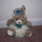 AMERICA WEGO #2226 ~ VICTORIAN SITTING BEAR ~ PLUSH EXCELLENT CONDITION! 7 1/2"