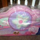 MARSHMALLOW ~ PINK PLUSH HEAD BOARD ~ FOR GIRLS TWIN BED BRAND NEW!